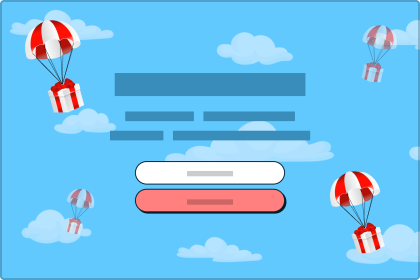 falling gifts game popup